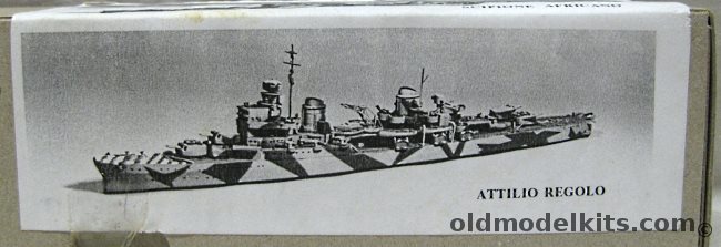 Regia Marina 1/700 Capitani Romani Class Light Cruiser Attilio Regolo / Scipione Africano / Pompeo Magno, RM13 plastic model kit